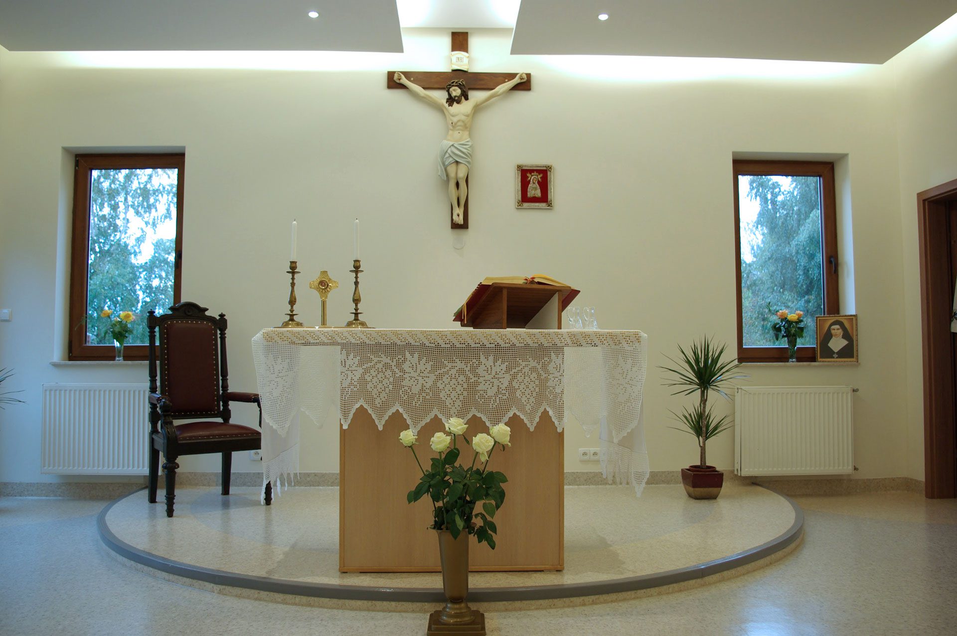 Msze święte w Hospicjum