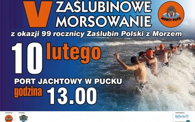 V Zaślubinowe Morsowanie w Pucku