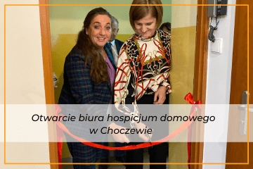 Otwarcie biura hospicjum domowego w Choczewie