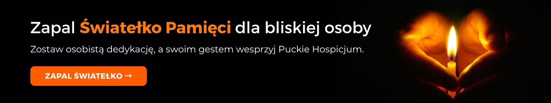 Banner akcji Zapal Światełko